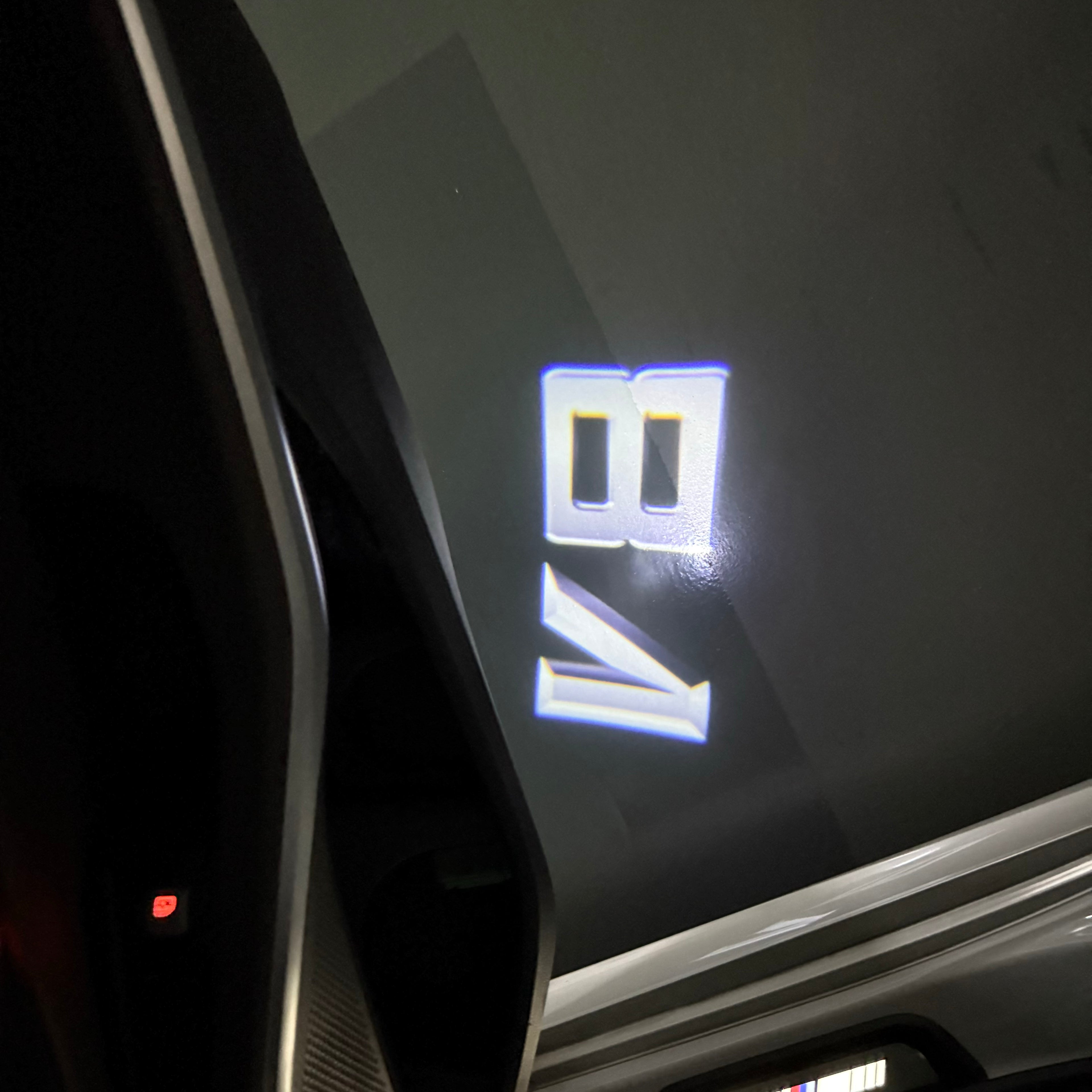 BMW M3 LOGO PROJECTOT LIGHTS Nr.24 (quantità 1 = 1 set/2 luci porta)