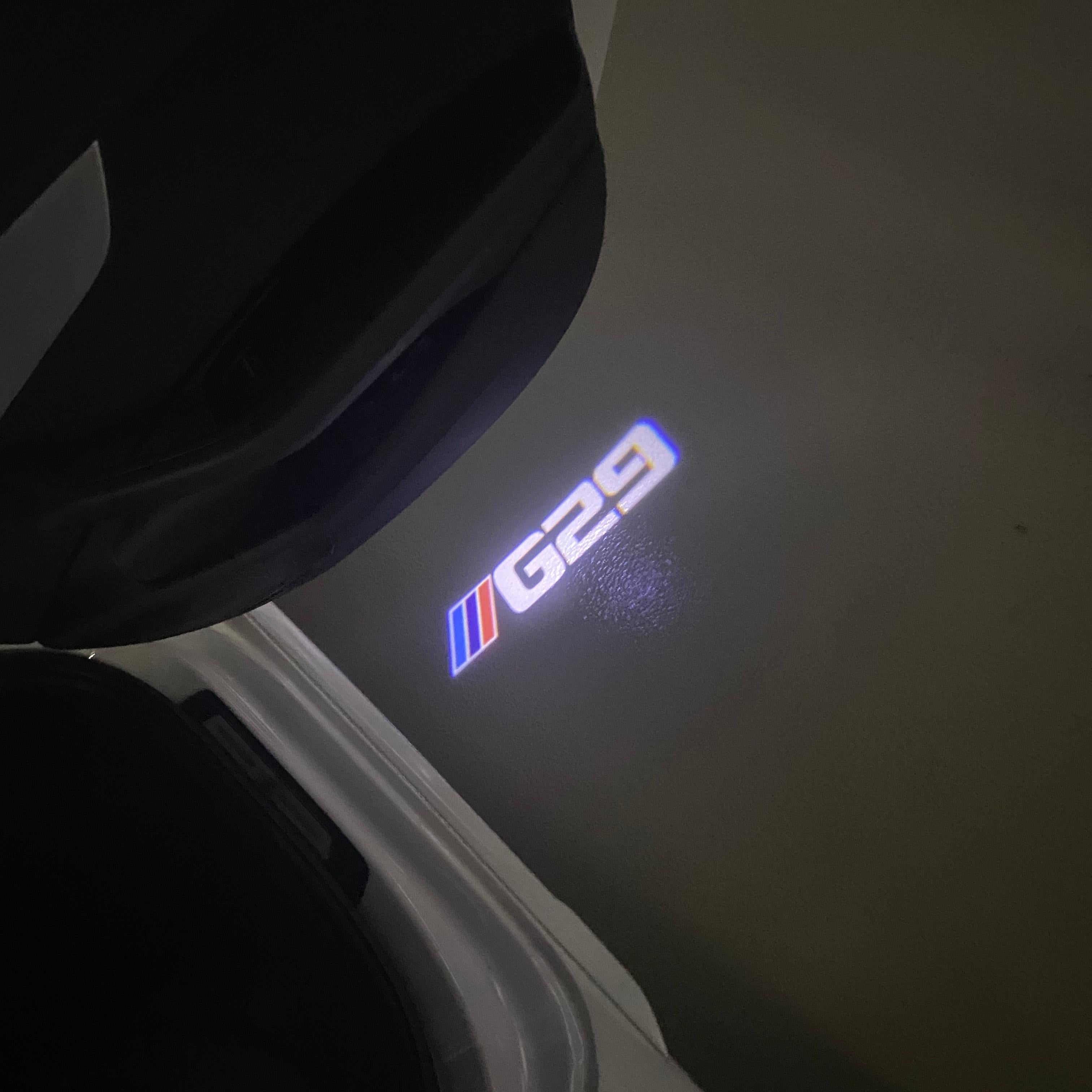 BMW M3 LOGO PROJECTOT LIGHTS Nr.24 (Menge 1 = 1 Sets/2 Türleuchten)