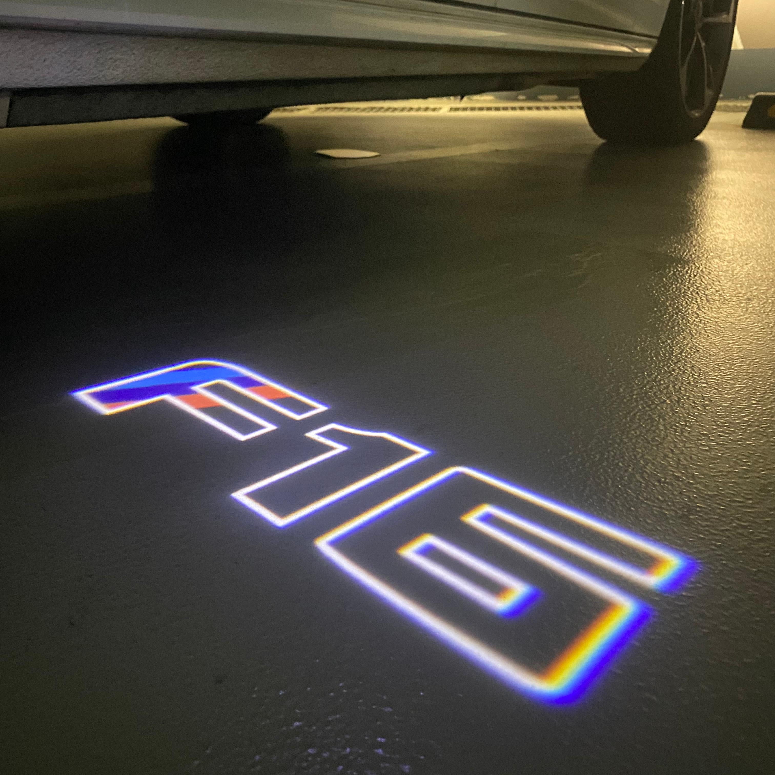 BMW M3 LOGO PROJECTOT LIGHTS Nr.24 (quantità 1 = 1 set/2 luci porta)