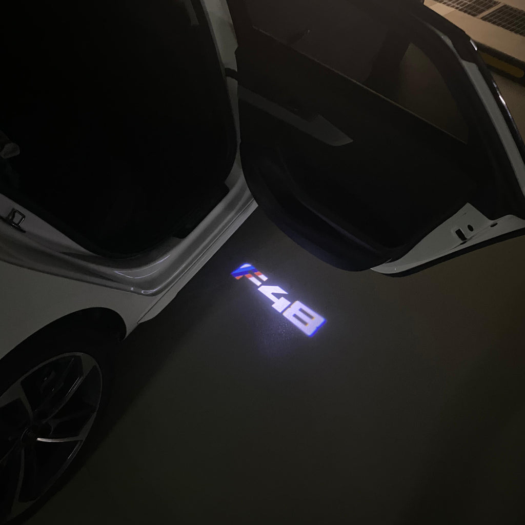 BMW M3 LOGO PROJECTOT LIGHTS Nr.24 (Menge 1 = 1 Sets/2 Türleuchten)