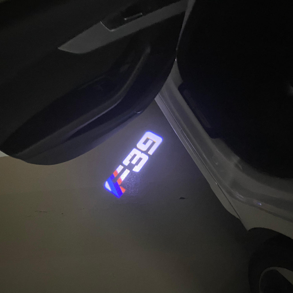 BMW M3 LOGO PROJECTOT LIGHTS Nr.24 (quantità 1 = 1 set/2 luci porta)