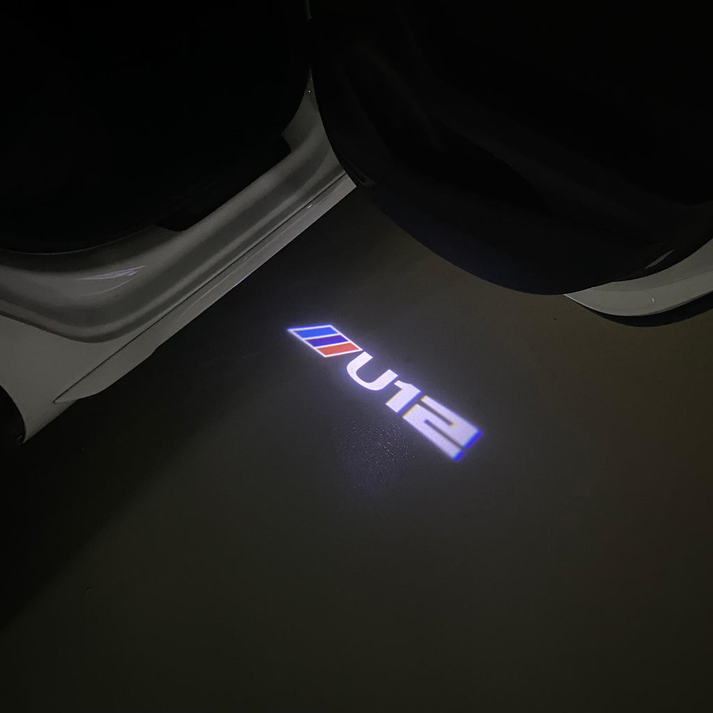 BMW M3 LOGO PROJECTOT LIGHTS Nr.24 (Menge 1 = 1 Sets/2 Türleuchten)