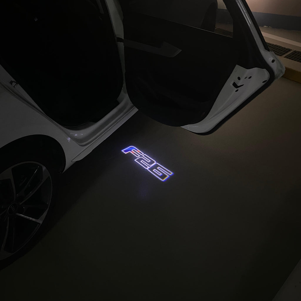 BMW M3 LOGO PROJECTOT LIGHTS Nr.24 (quantità 1 = 1 set/2 luci porta)