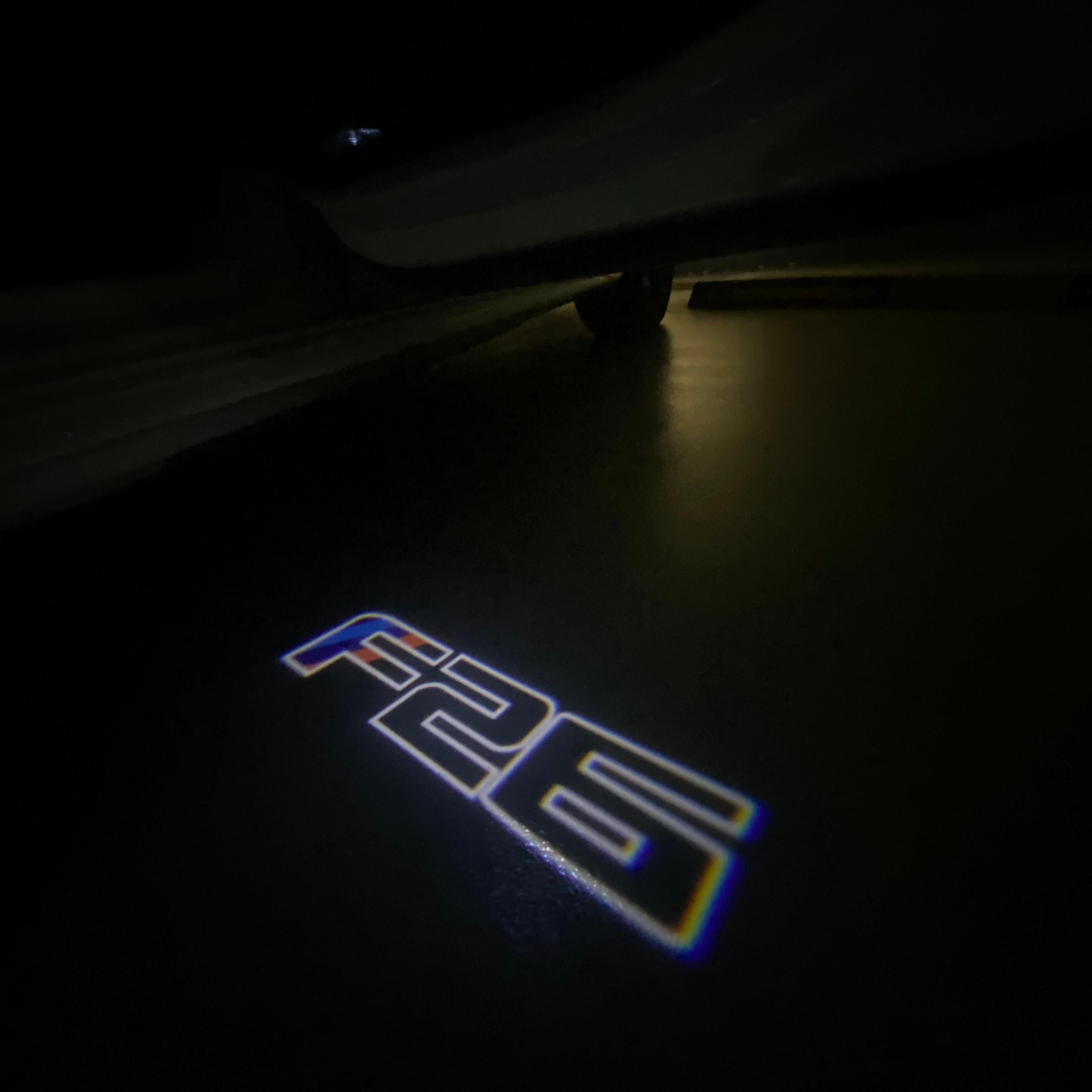 BMW M3 LOGO PROJECTOT LIGHTS Nr.24 (quantità 1 = 1 set/2 luci porta)