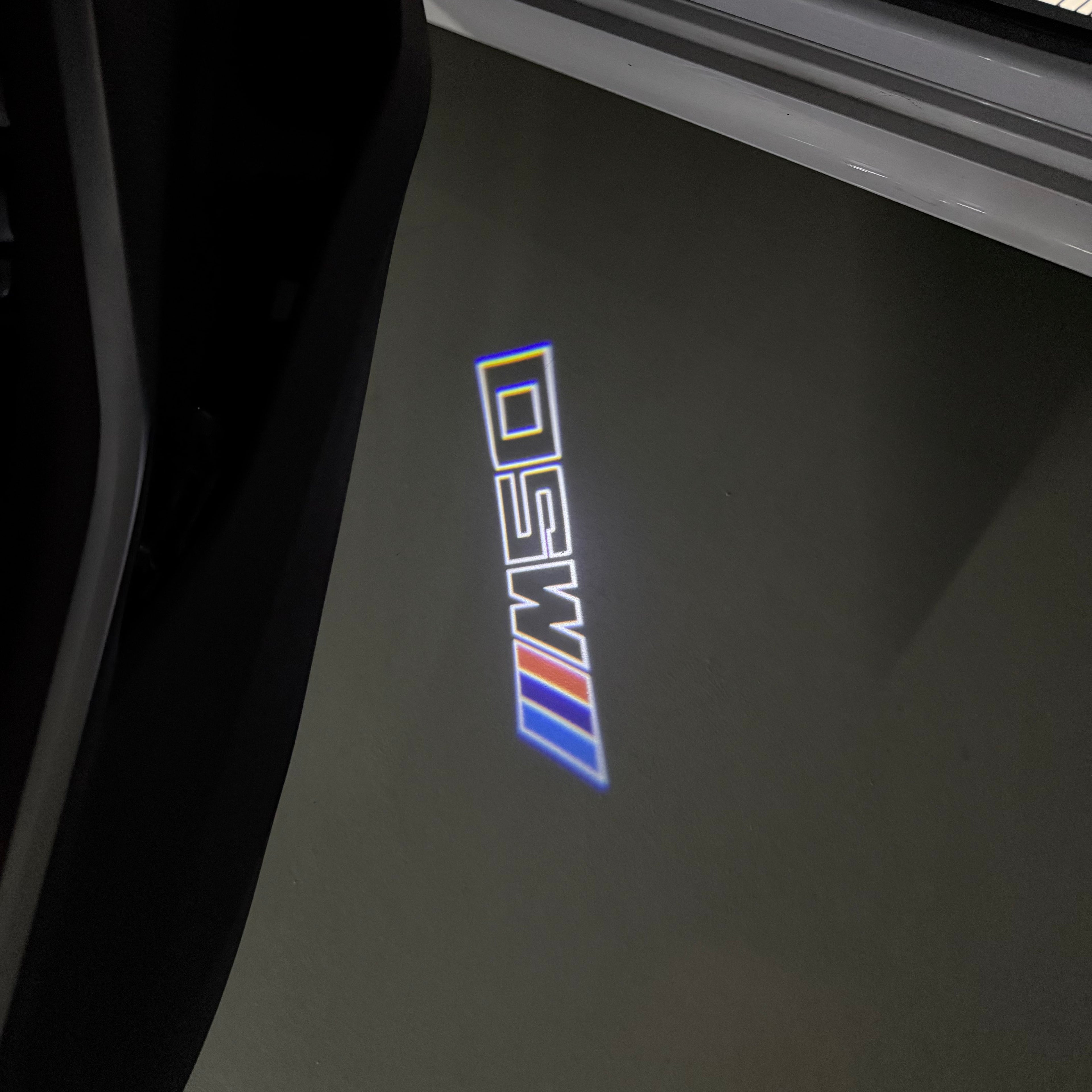 BMW  i4 M50 LOGO PROJECTOT LIGHTS (quantity 1 = 1 sets/2 door lights) Nr.6024S14