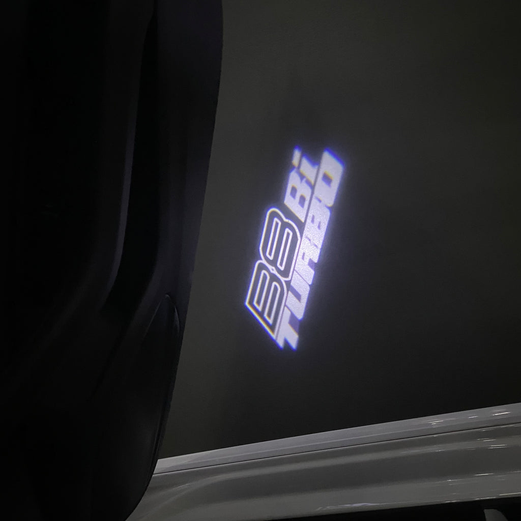 ALPINA B8  Bi TURBO  LOGO PROJECTOT LIGHTS  (quantity 1 = 1 sets/2 door lights) Nr.07A45