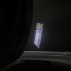 ALPINA B8  LOGO PROJECTOT LIGHTS  (quantity 1 = 1 sets/2 door lights) Nr.07A40