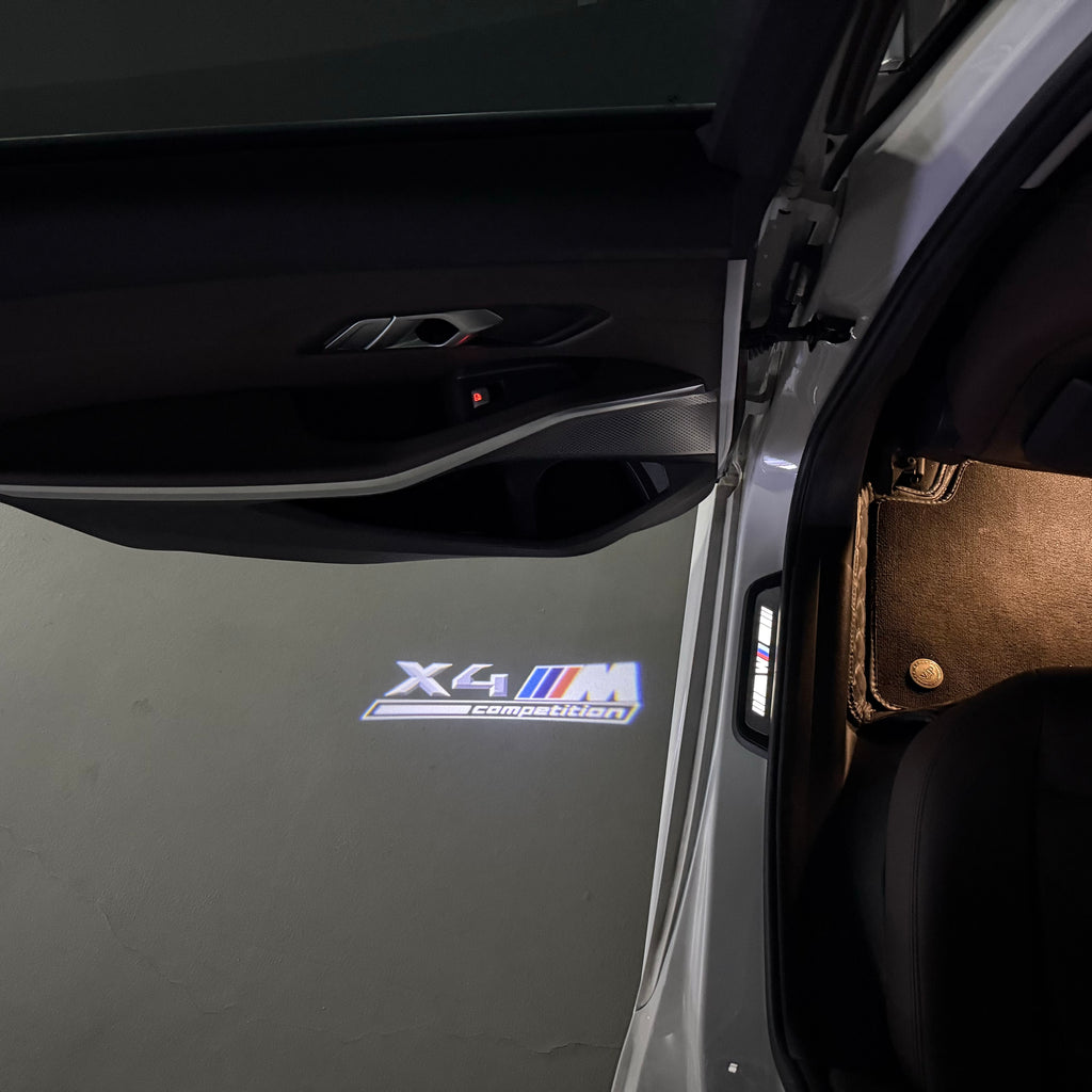 BMW M3 LOGO PROJECTOT LIGHTS Nr.24 (quantità 1 = 1 set/2 luci porta)