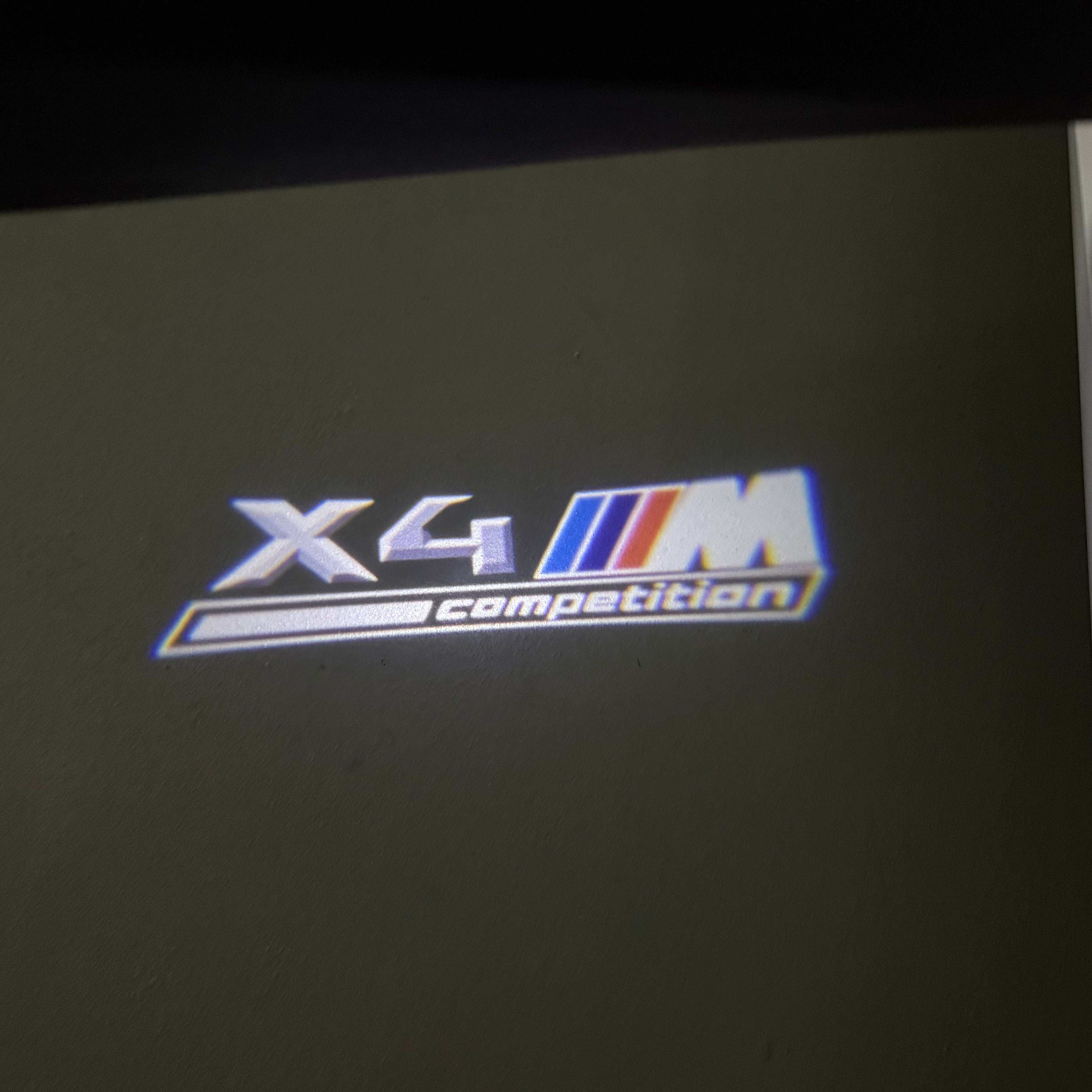 BMW M3 LOGO PROJECTOT LIGHTS Nr.24 (quantità 1 = 1 set/2 luci porta)