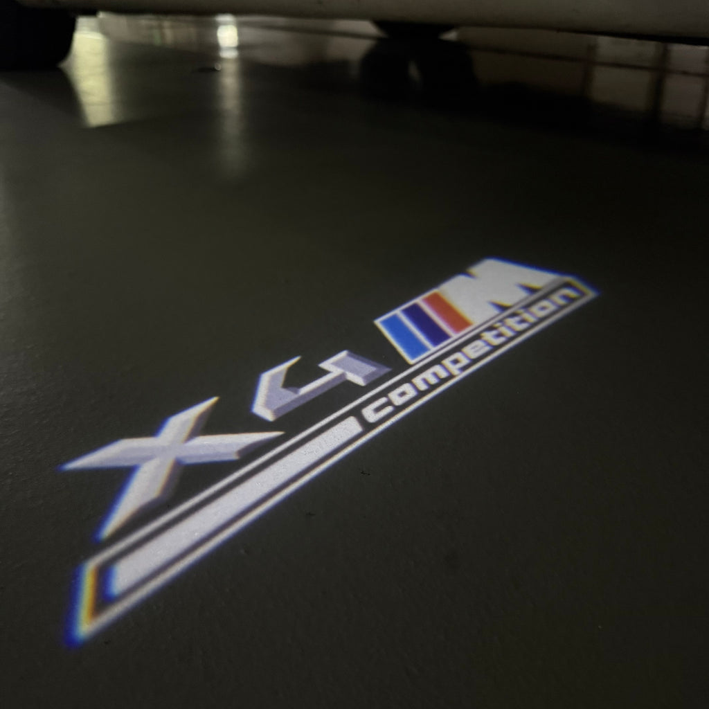 BMW M3 LOGO PROJECTOT LIGHTS Nr.24 (quantità 1 = 1 set/2 luci porta)