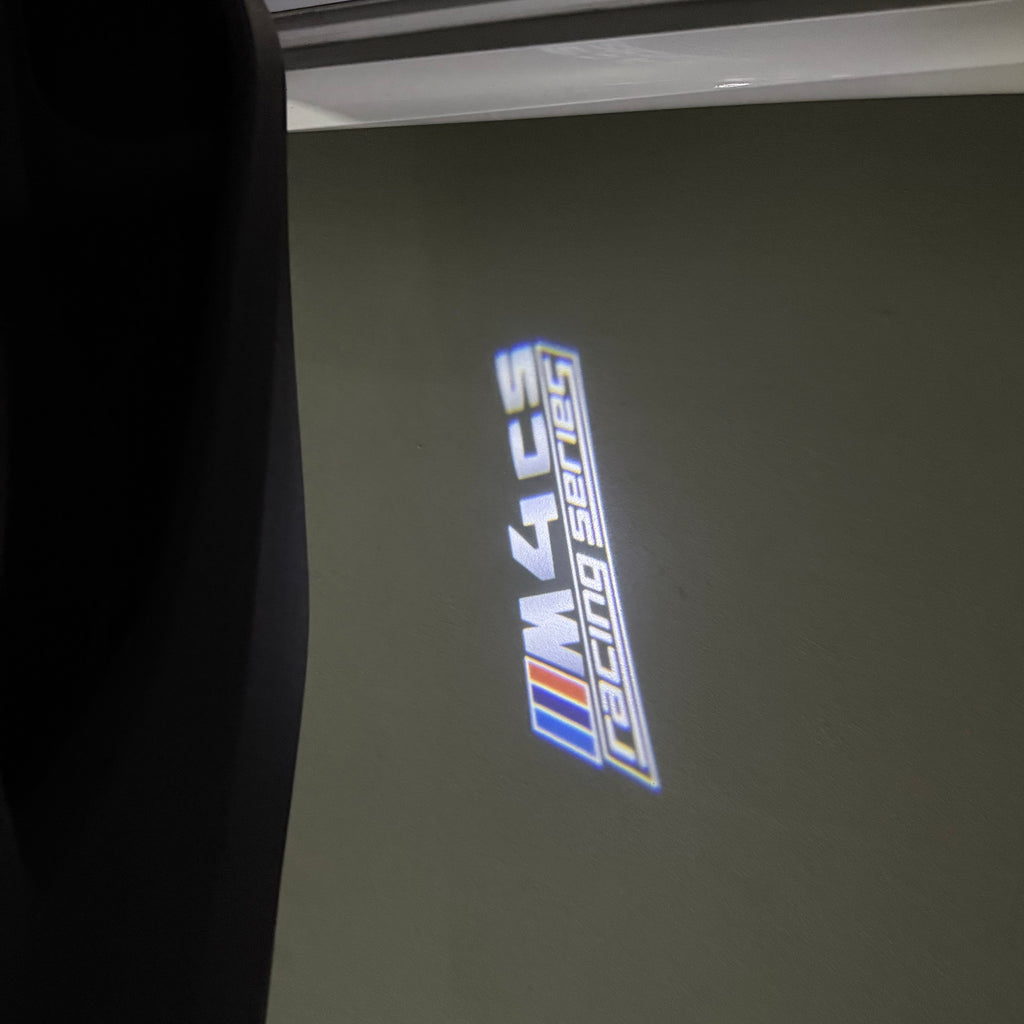 BMW M3 LOGO PROJECTOT LIGHTS Nr.24 (Menge 1 = 1 Sets/2 Türleuchten)