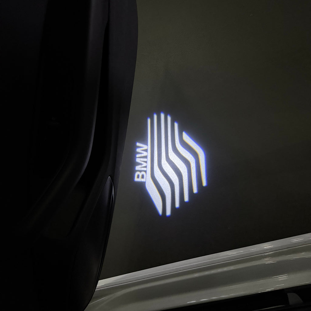 BMW ORIGINAL  LOGO PROJECTOT LIGHTS (quantity 1 = 1 sets/2 door lights) Nr.PP204