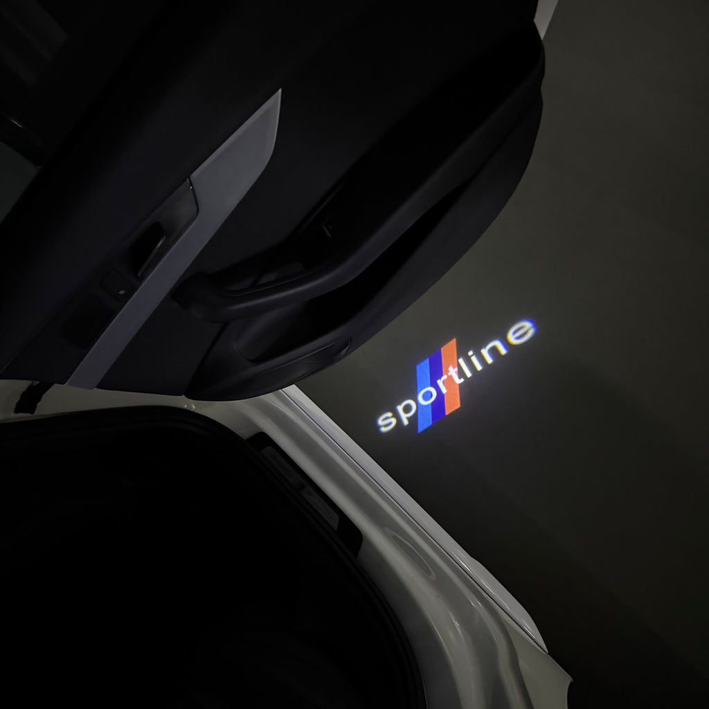 BMW M3 LOGO PROJECTOT LIGHTS Nr.24 (quantità 1 = 1 set/2 luci porta)