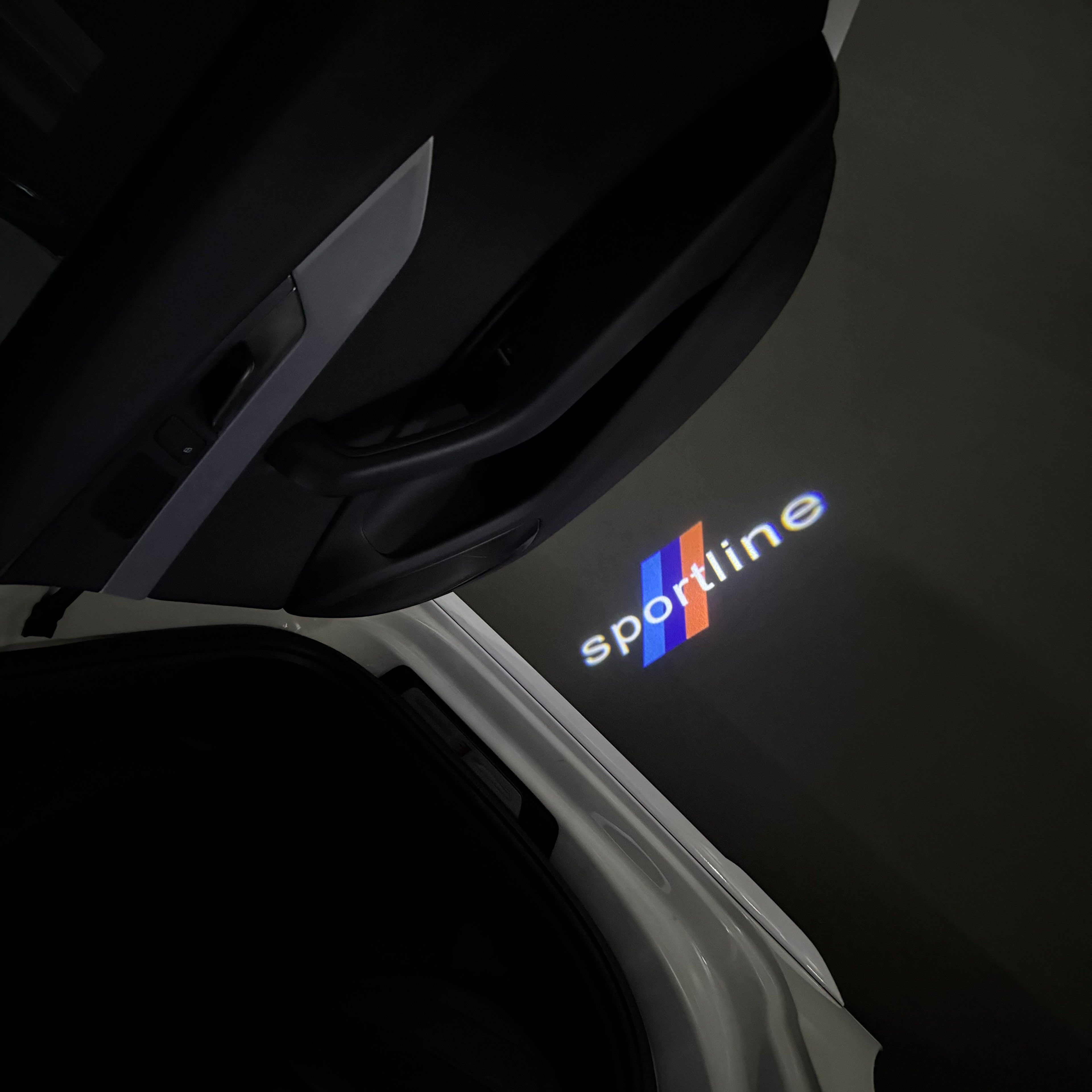 BMW M3 LOGO PROJECTOT LIGHTS Nr.24 (quantità 1 = 1 set/2 luci porta)