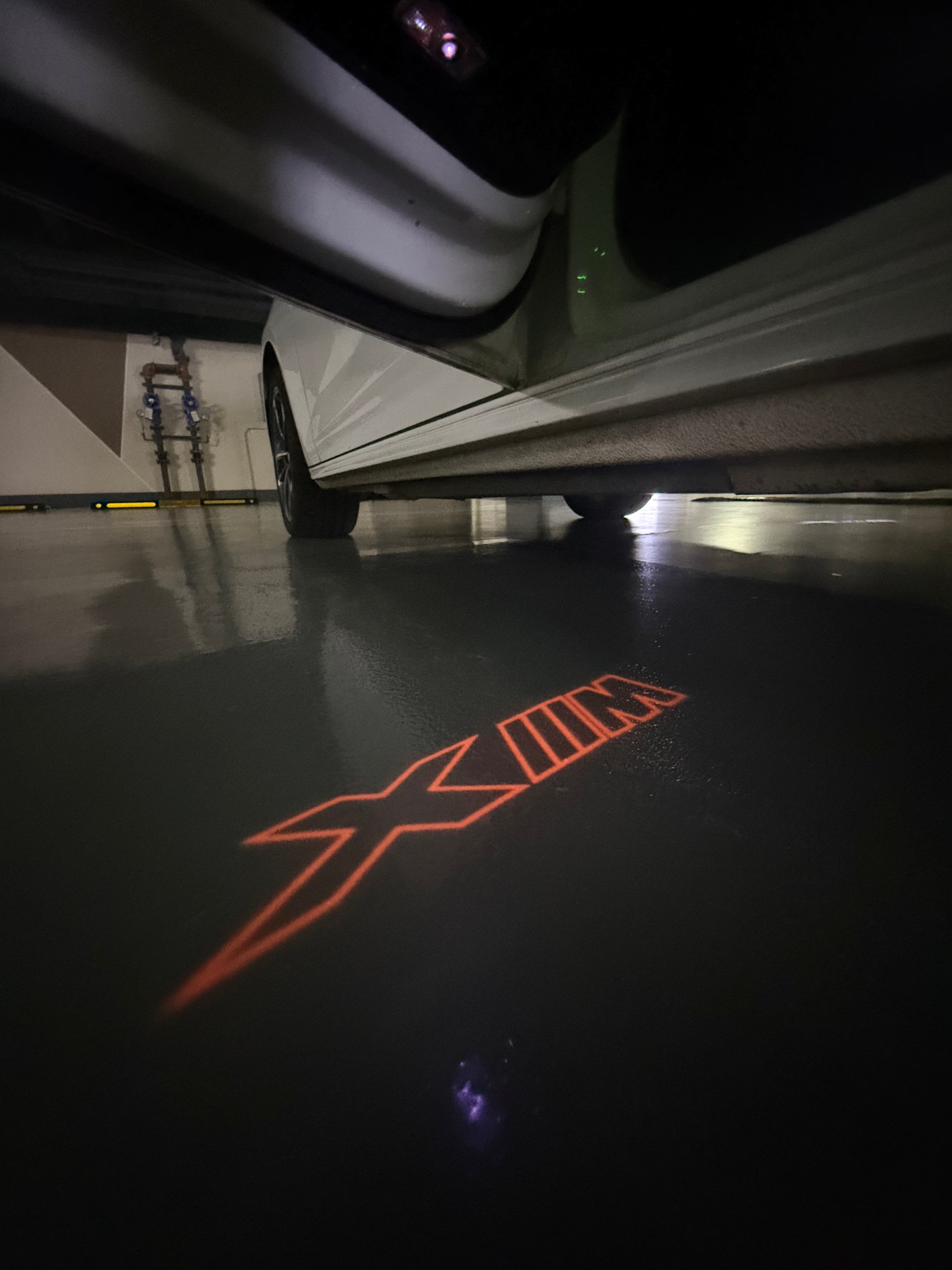 BMW XM  LOGO PROJECTOT LIGHTS (quantity 1 = 1 sets/2 door lights) Nr.6024q0t0126