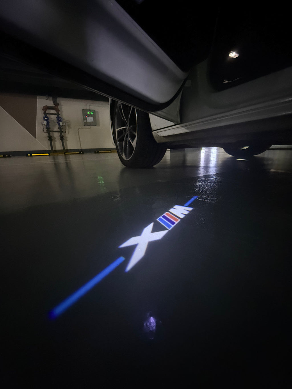BMW M3 LOGO PROJECTOT LIGHTS Nr.24 (quantità 1 = 1 set/2 luci porta)