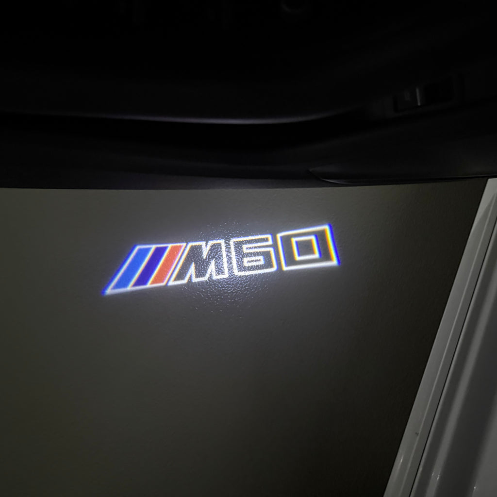 BMW M3 LOGO PROJECTOT LIGHTS Nr.24 (Menge 1 = 1 Sets/2 Türleuchten)