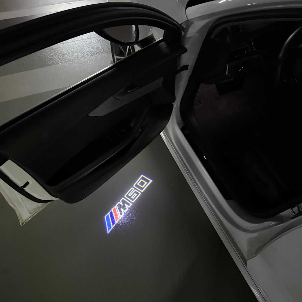 BMW M3 LOGO PROJECTOT LIGHTS Nr.24 (Menge 1 = 1 Sets/2 Türleuchten)