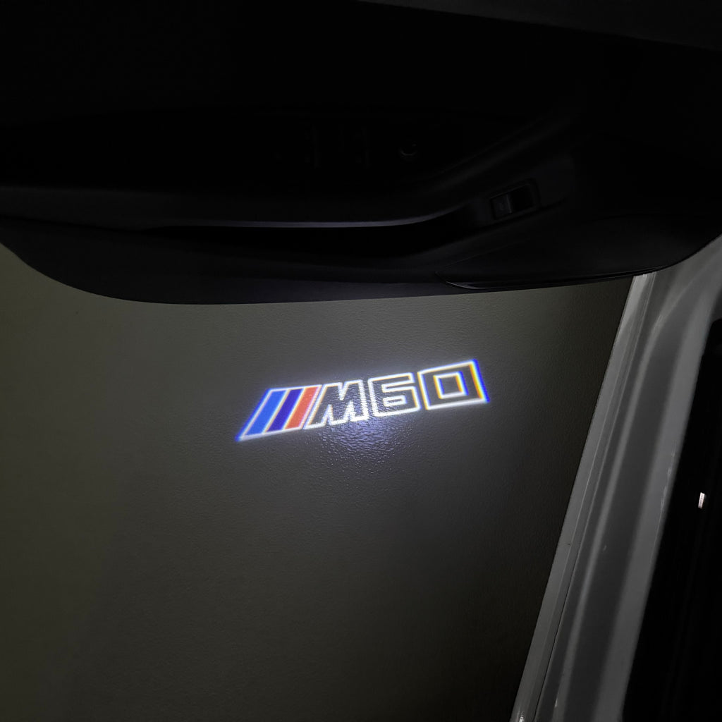 BMW M3 LOGO PROJECTOT LIGHTS Nr.24 (Menge 1 = 1 Sets/2 Türleuchten)