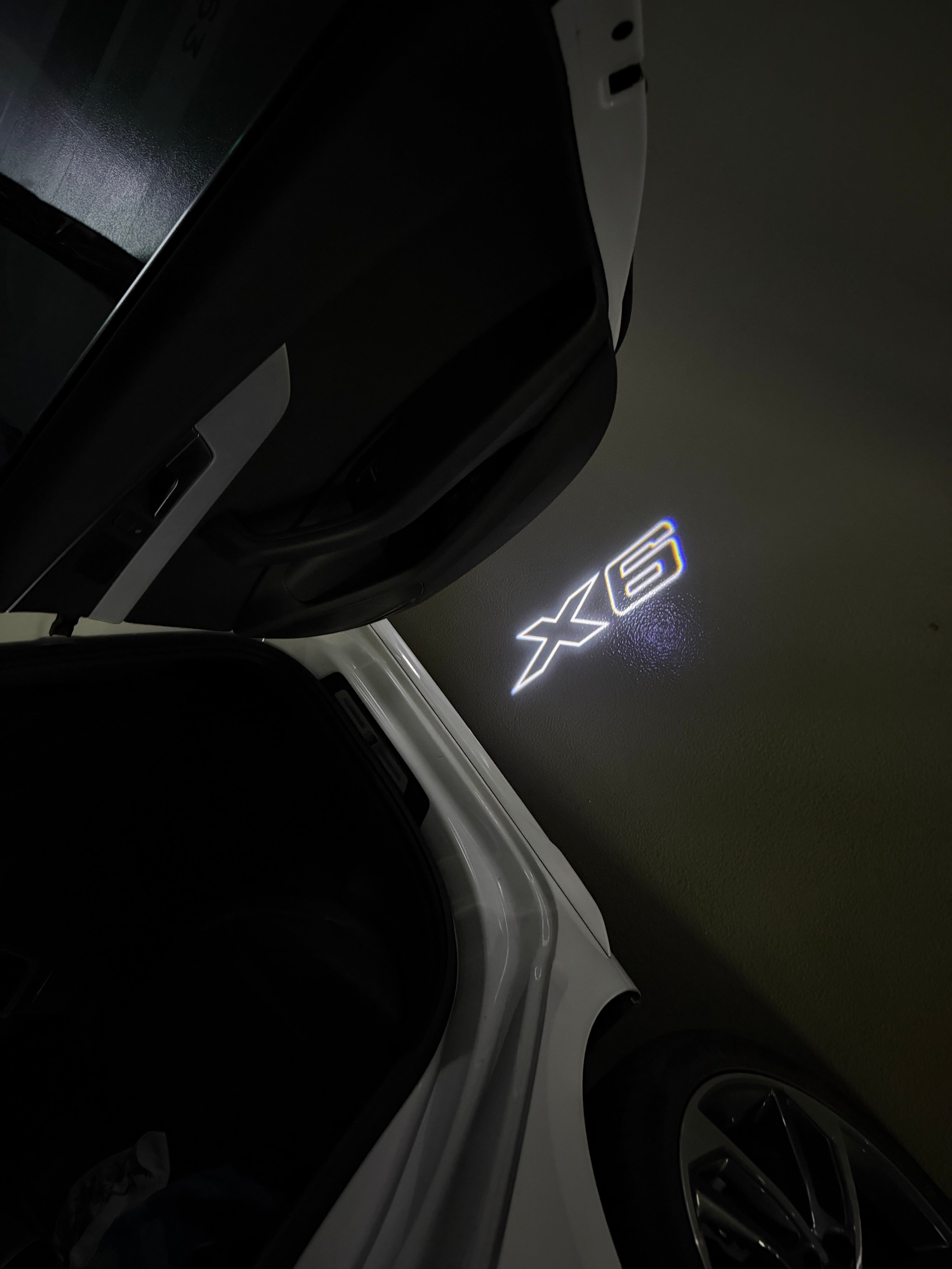 BMW M3 LOGO PROJECTOT LIGHTS Nr.24 (quantità 1 = 1 set/2 luci porta)