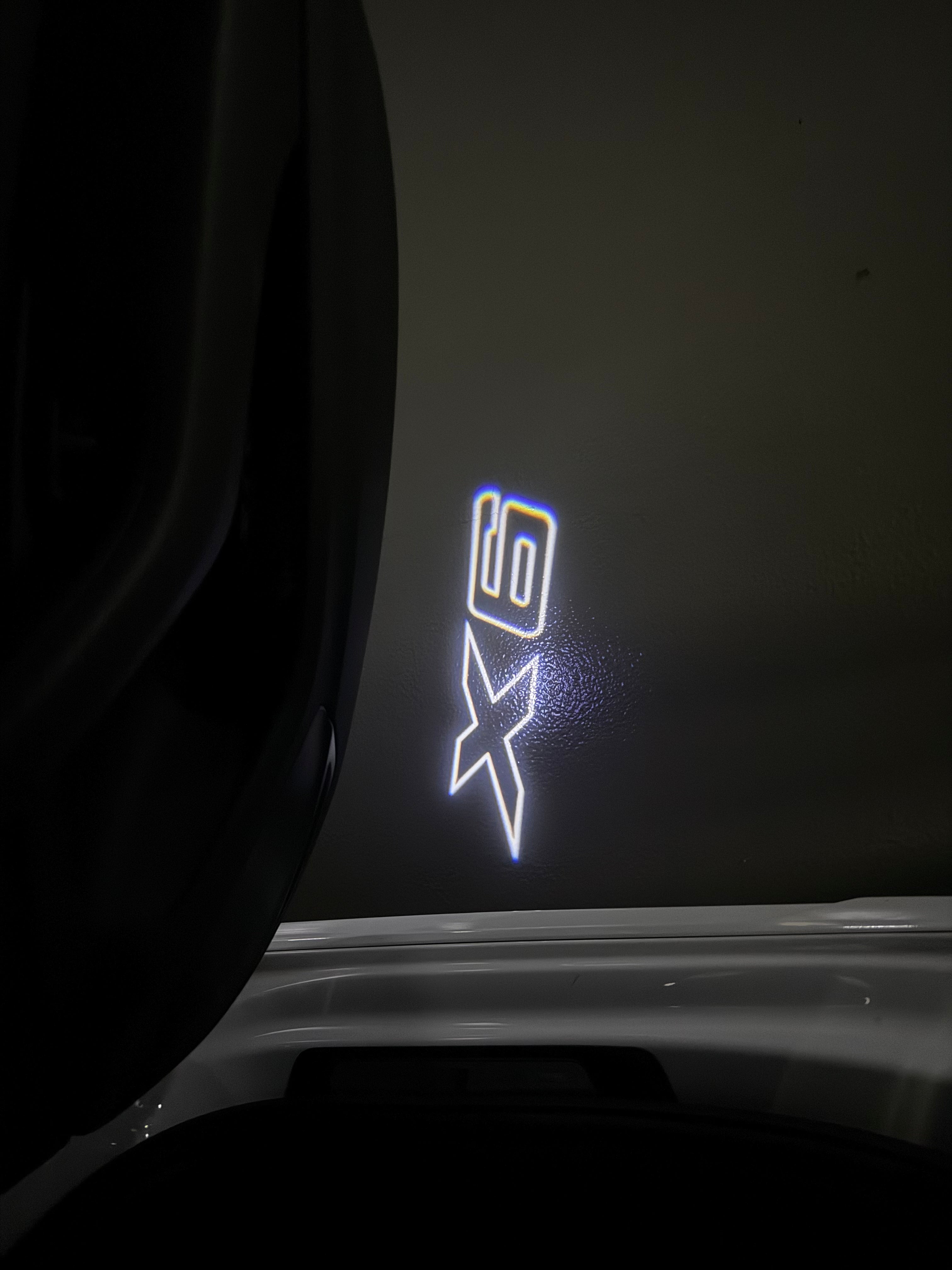 BMW M3 LOGO PROJECTOT LIGHTS Nr.24 (quantità 1 = 1 set/2 luci porta)