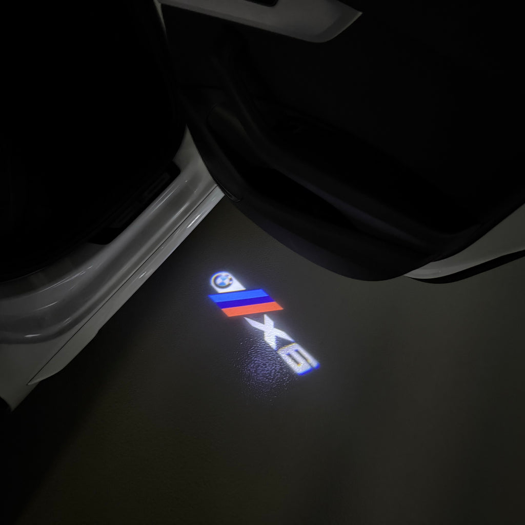 BMW M3 LOGO PROJECTOT LIGHTS Nr.24 (Menge 1 = 1 Sets/2 Türleuchten)