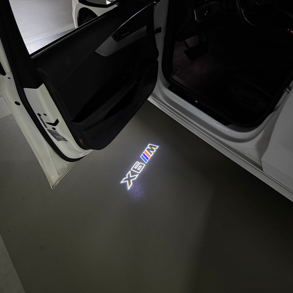 BMW M3 LOGO PROJECTOT LIGHTS Nr.24 (Menge 1 = 1 Sets/2 Türleuchten)