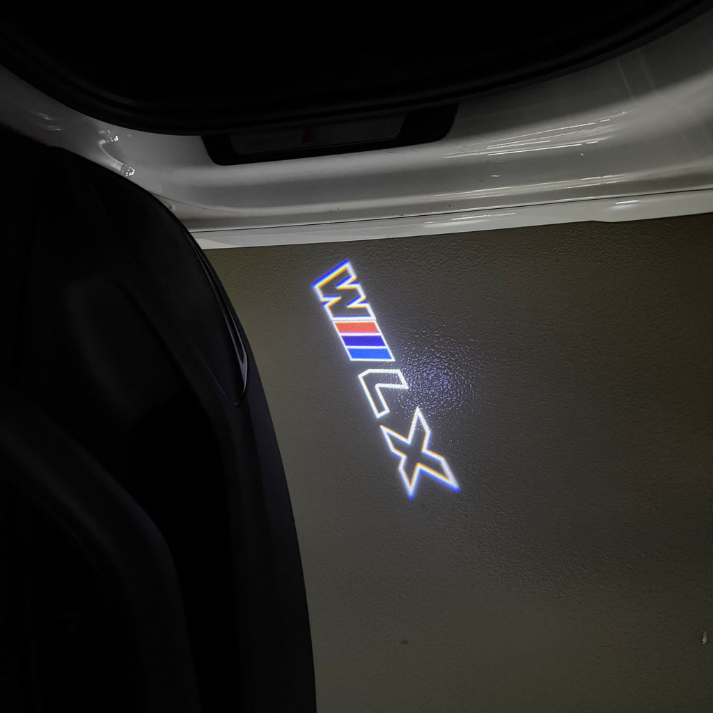 BMW M3 LOGO PROJECTOT LIGHTS Nr.24 (quantità 1 = 1 set/2 luci porta)