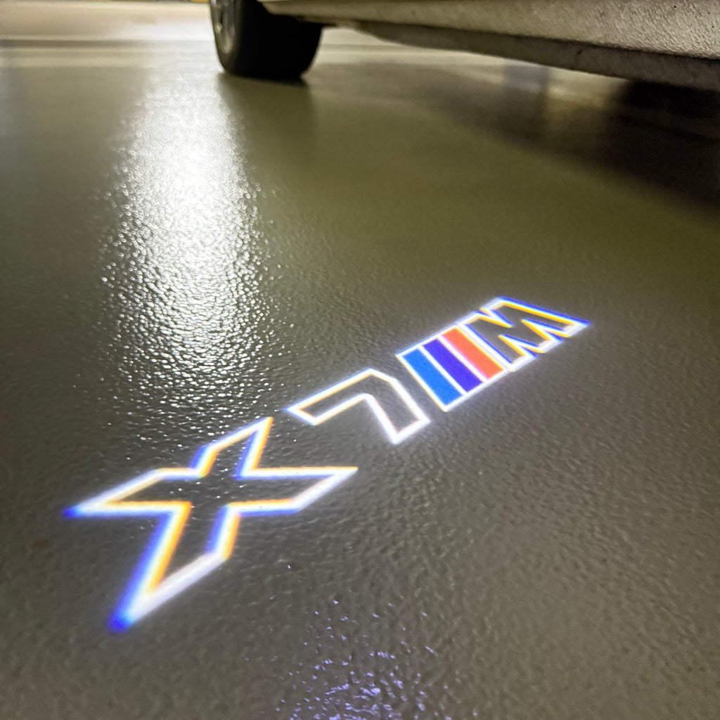 BMW M3 LOGO PROJECTOT LIGHTS Nr.24 (quantità 1 = 1 set/2 luci porta)