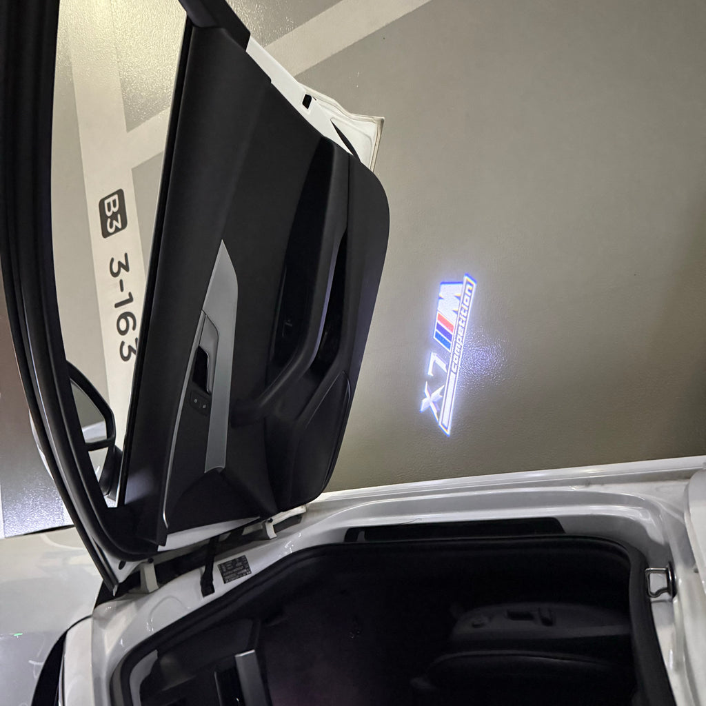 BMW M3 LOGO PROJECTOT LIGHTS Nr.24 (quantità 1 = 1 set/2 luci porta)