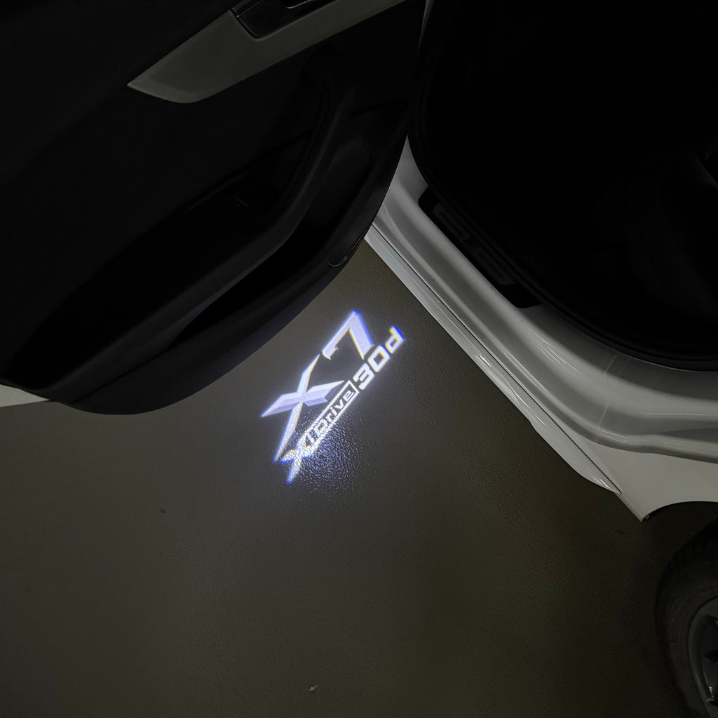 BMW M3 LOGO PROJECTOT LIGHTS Nr.24 (quantità 1 = 1 set/2 luci porta)