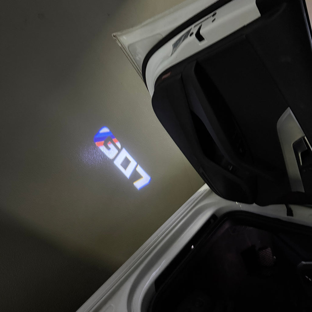 BMW M3 LOGO PROJECTOT LIGHTS Nr.24 (quantità 1 = 1 set/2 luci porta)