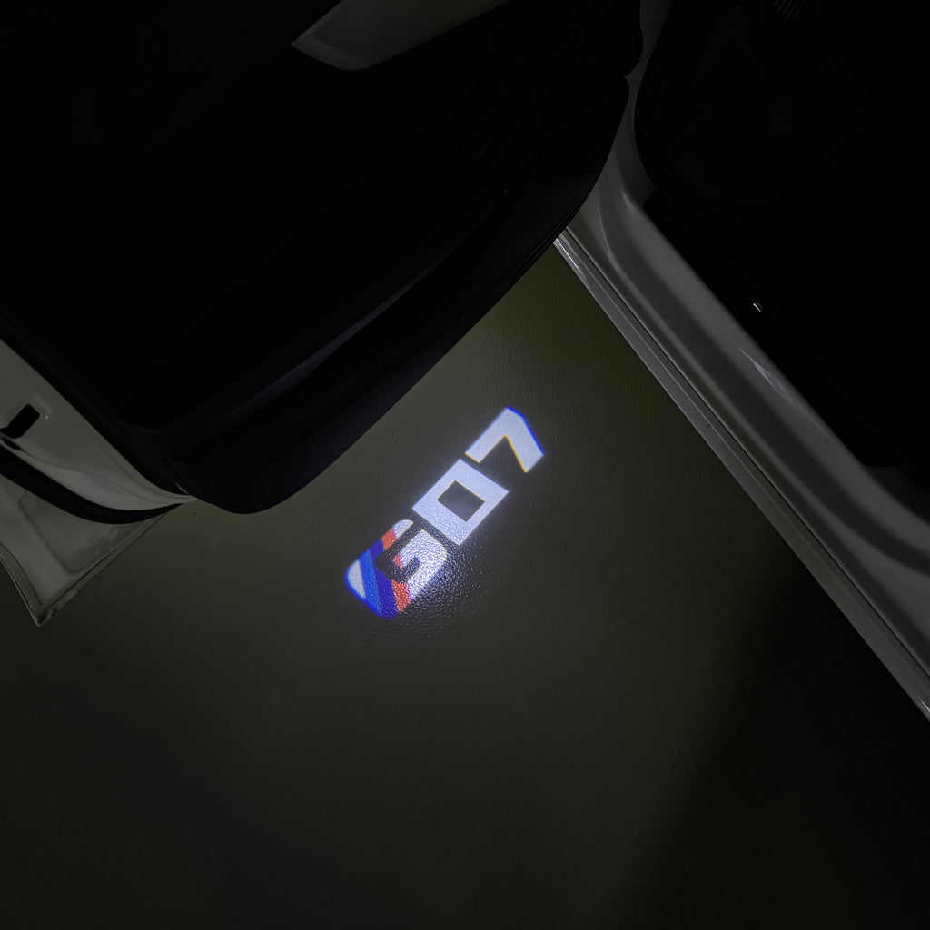 BMW M3 LOGO PROJECTOT LIGHTS Nr.24 (quantità 1 = 1 set/2 luci porta)