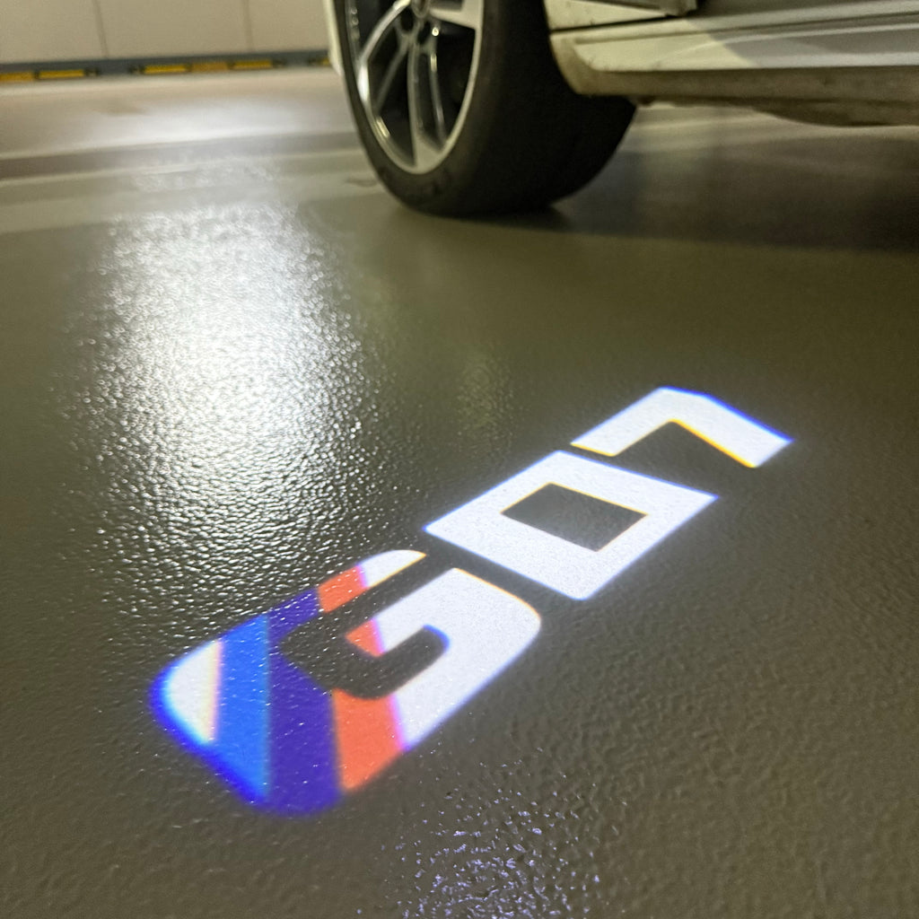 BMW M3 LOGO PROJECTOT LIGHTS Nr.24 (quantità 1 = 1 set/2 luci porta)