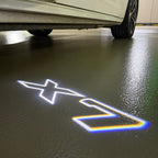 BMW M3 LOGO PROJECTOT LIGHTS Nr.24 (Menge 1 = 1 Sets/2 Türleuchten)