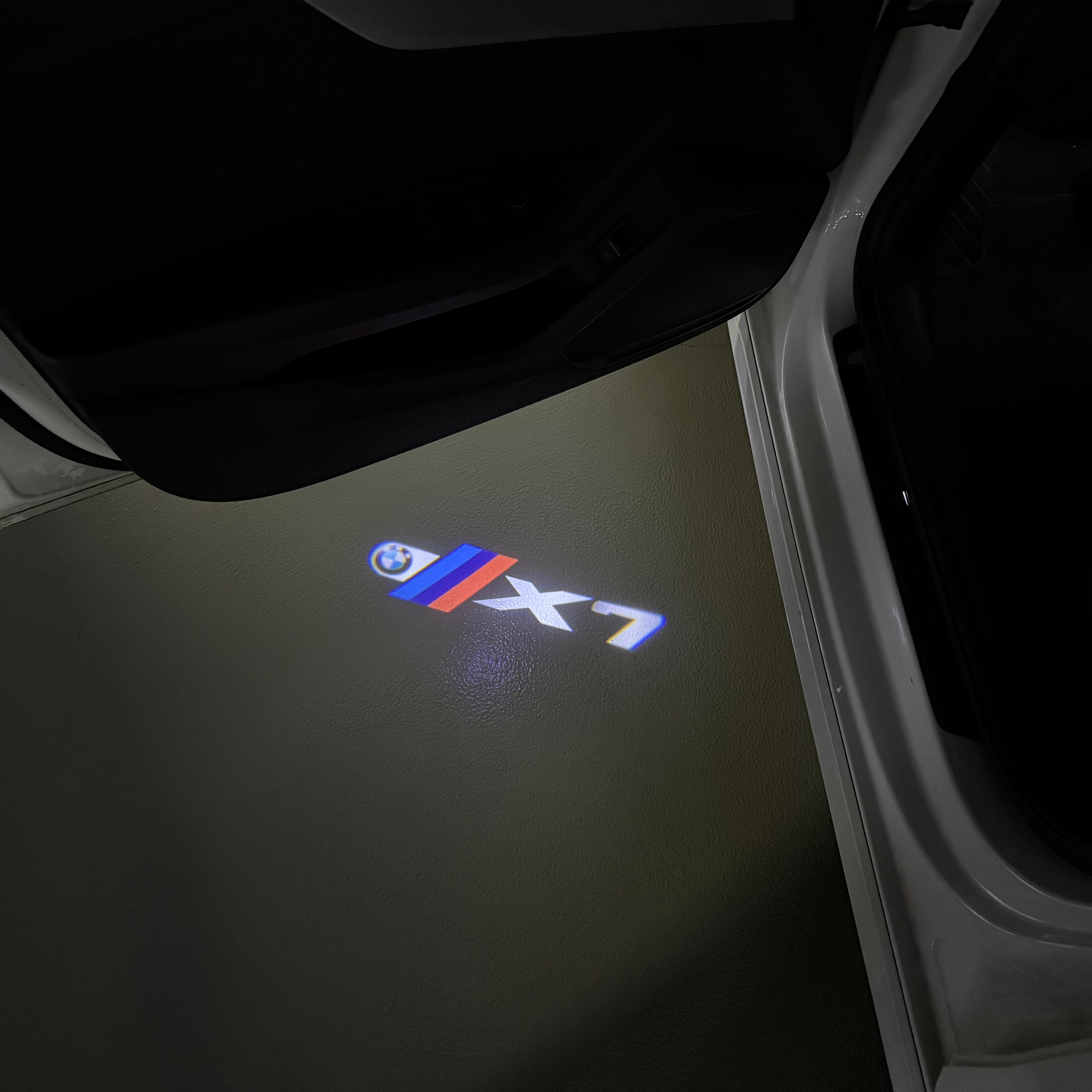 BMW M3 LOGO PROJECTOT LIGHTS Nr.24 (quantità 1 = 1 set/2 luci porta)