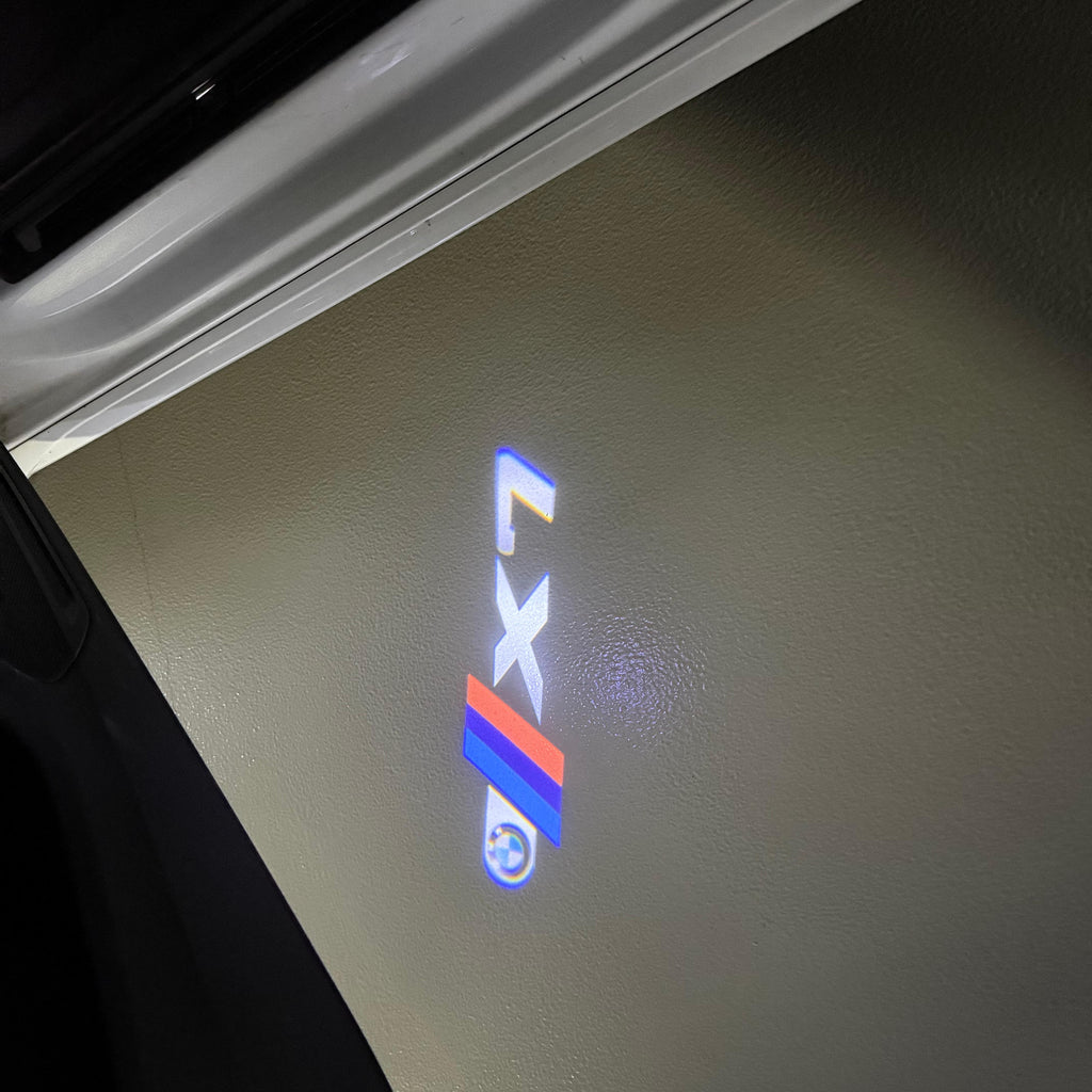 BMW M3 LOGO PROJECTOT LIGHTS Nr.24 (quantità 1 = 1 set/2 luci porta)