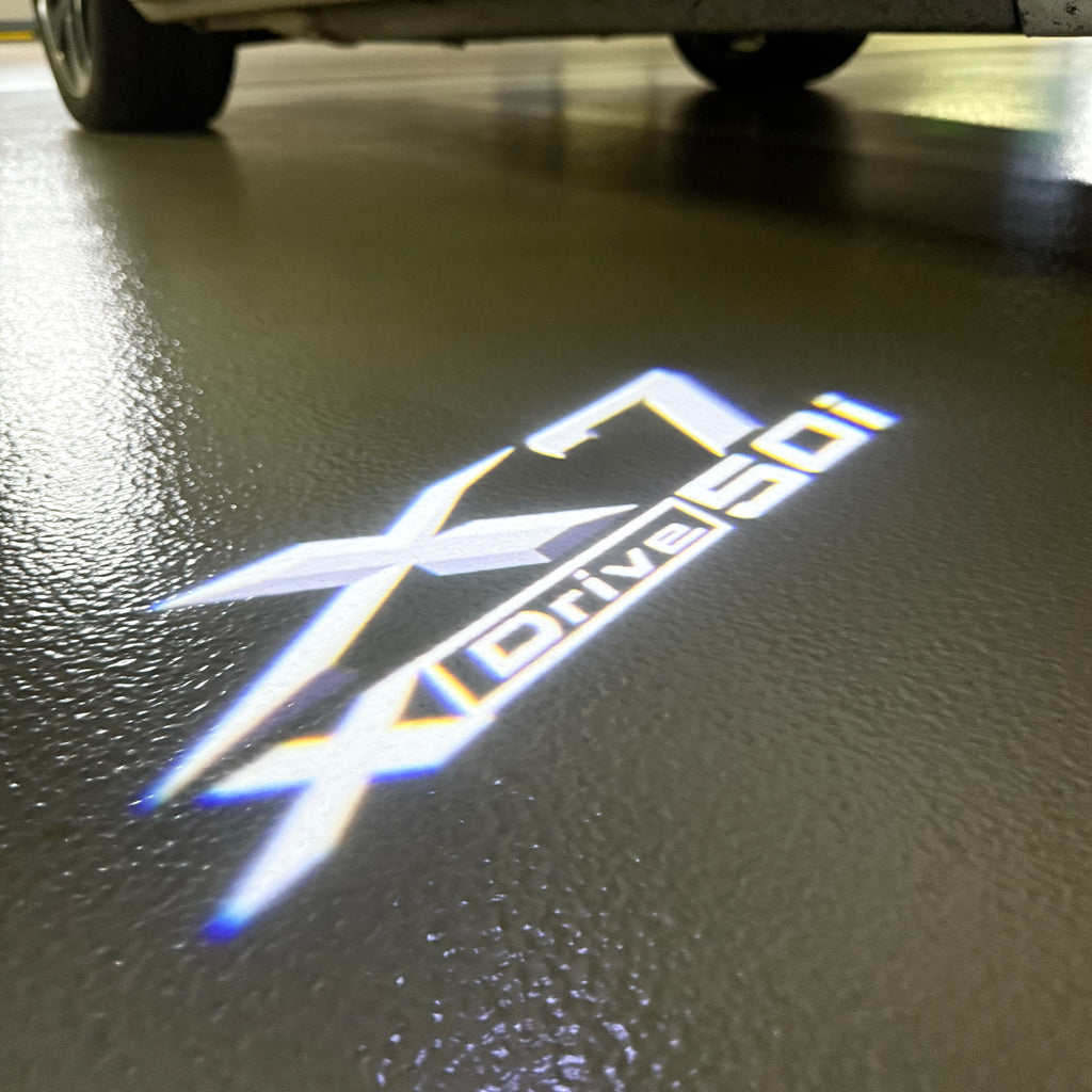 BMW M3 LOGO PROJECTOT LIGHTS Nr.24 (quantità 1 = 1 set/2 luci porta)