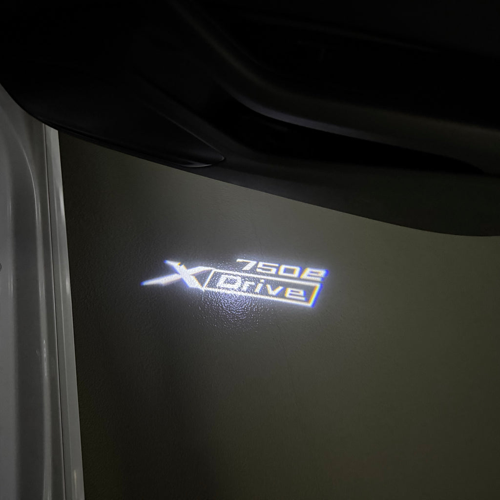 LUCES DE PROYECTOR DEL LOGOTIPO BMW M3 Nr.24 (cantidad 1 = 1 juegos / 2 luces de puerta)