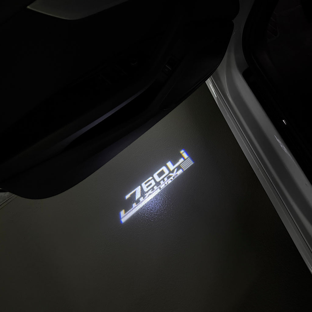 ÉCLAIRAGE DE PROJECTEUR BMW M3 LOGO Nr.24 (quantité 1 = 1 jeux / 2 feux de porte)