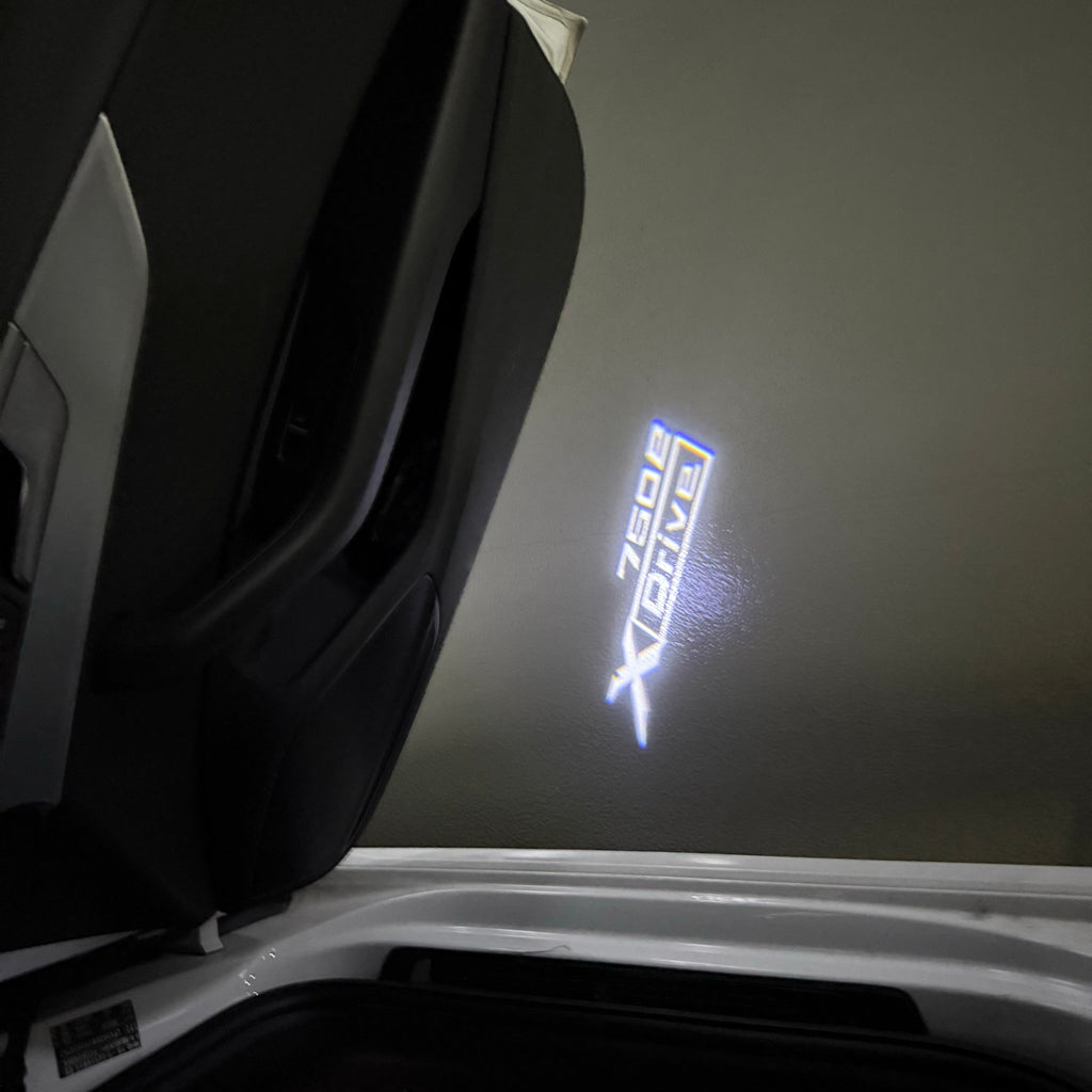 LUCES DE PROYECTOR DEL LOGOTIPO BMW M3 Nr.24 (cantidad 1 = 1 juegos / 2 luces de puerta)