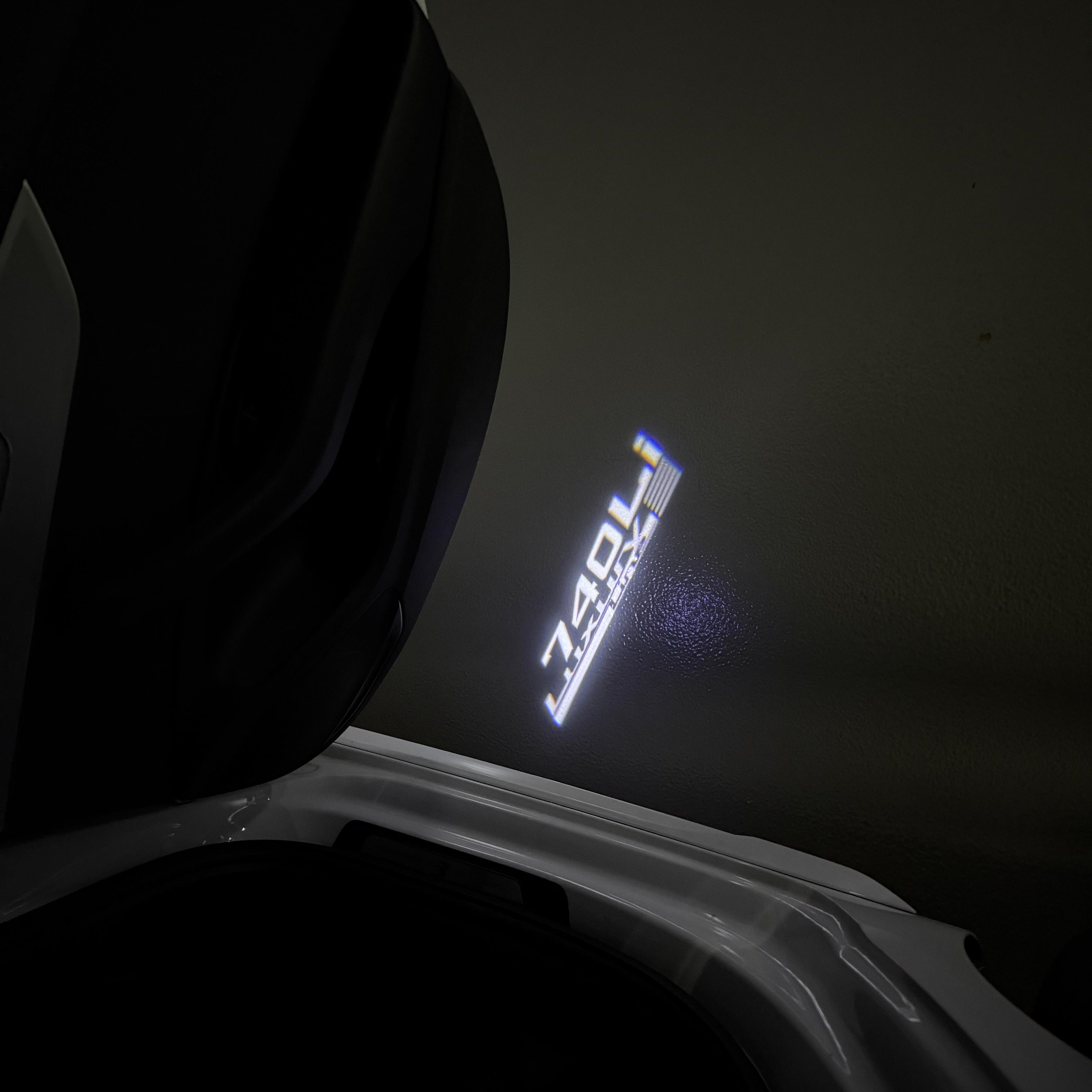 BMW M3 LOGO PROJECTOT LIGHTS Nr.24 (Menge 1 = 1 Sets/2 Türleuchten)