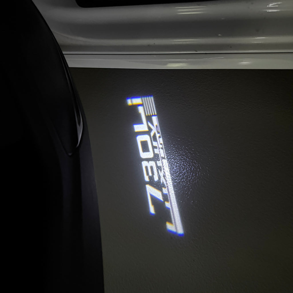 BMW M3 LOGO PROJECTOT LIGHTS Nr.24 (Menge 1 = 1 Sets/2 Türleuchten)