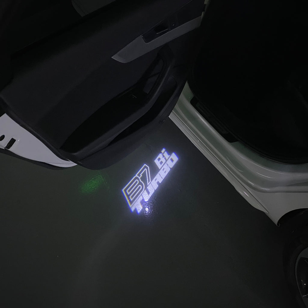 ALPINA B7 Bi TURBO  LOGO PROJECTOT LIGHTS  (quantity 1 = 1 sets/2 door lights) Nr.07A43