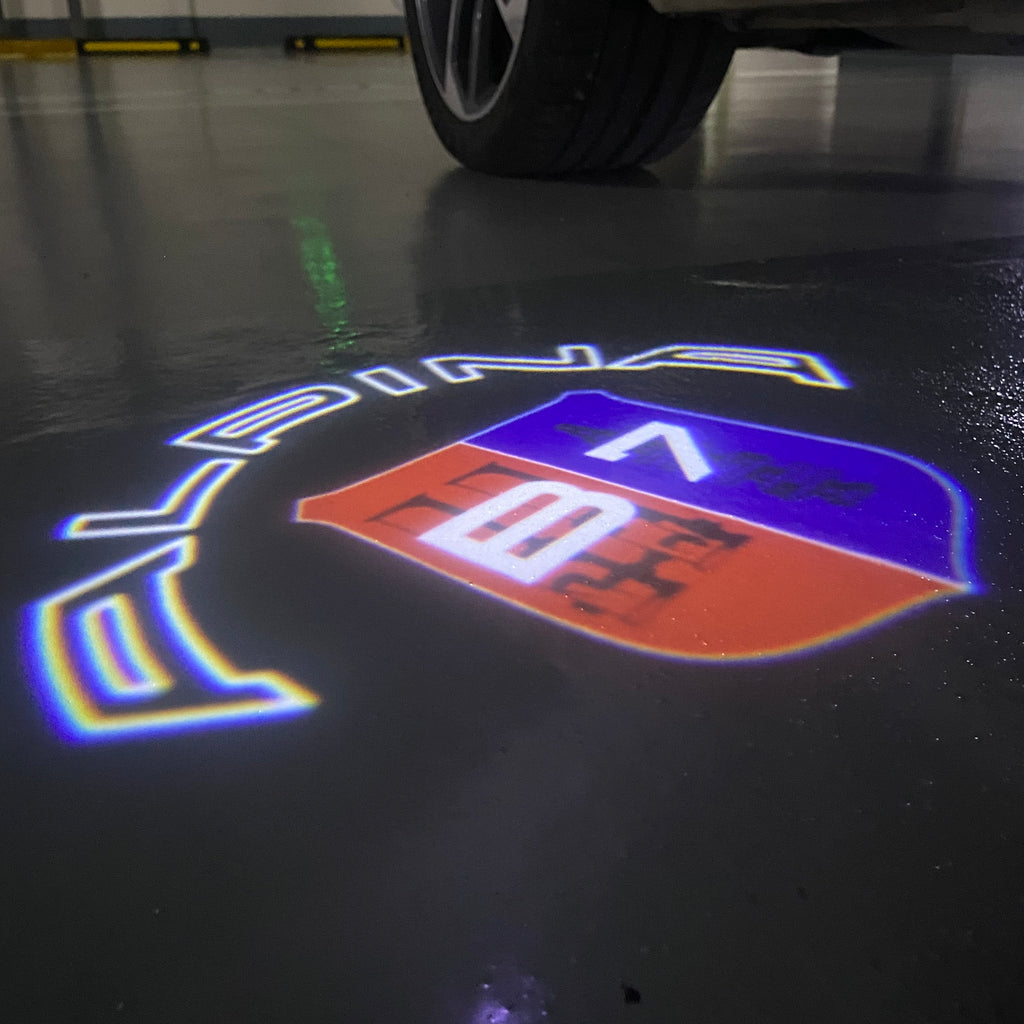 بي ام دبليو LOGO PROJECTOT أضواء Nr.07 (الكمية 1 = 1 مجموعات / 2 أضواء الباب)