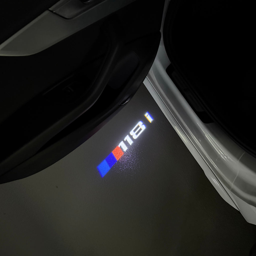 BMW M3 LOGO PROJECTOT LIGHTS Nr.24 (quantità 1 = 1 set/2 luci porta)