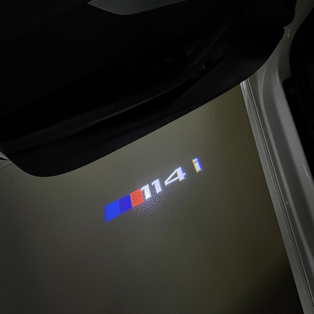 BMW 1 SERIES  114   LOGO PROJECTOT LIGHTS (quantity 1 = 1 sets/2 door lights) Nr.6024t16