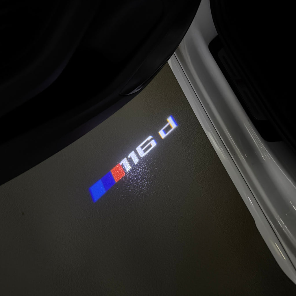 BMW  1 SERIES  116  LOGO PROJECTOT LIGHTS (quantity 1 = 1 sets/2 door lights) Nr.6024t17