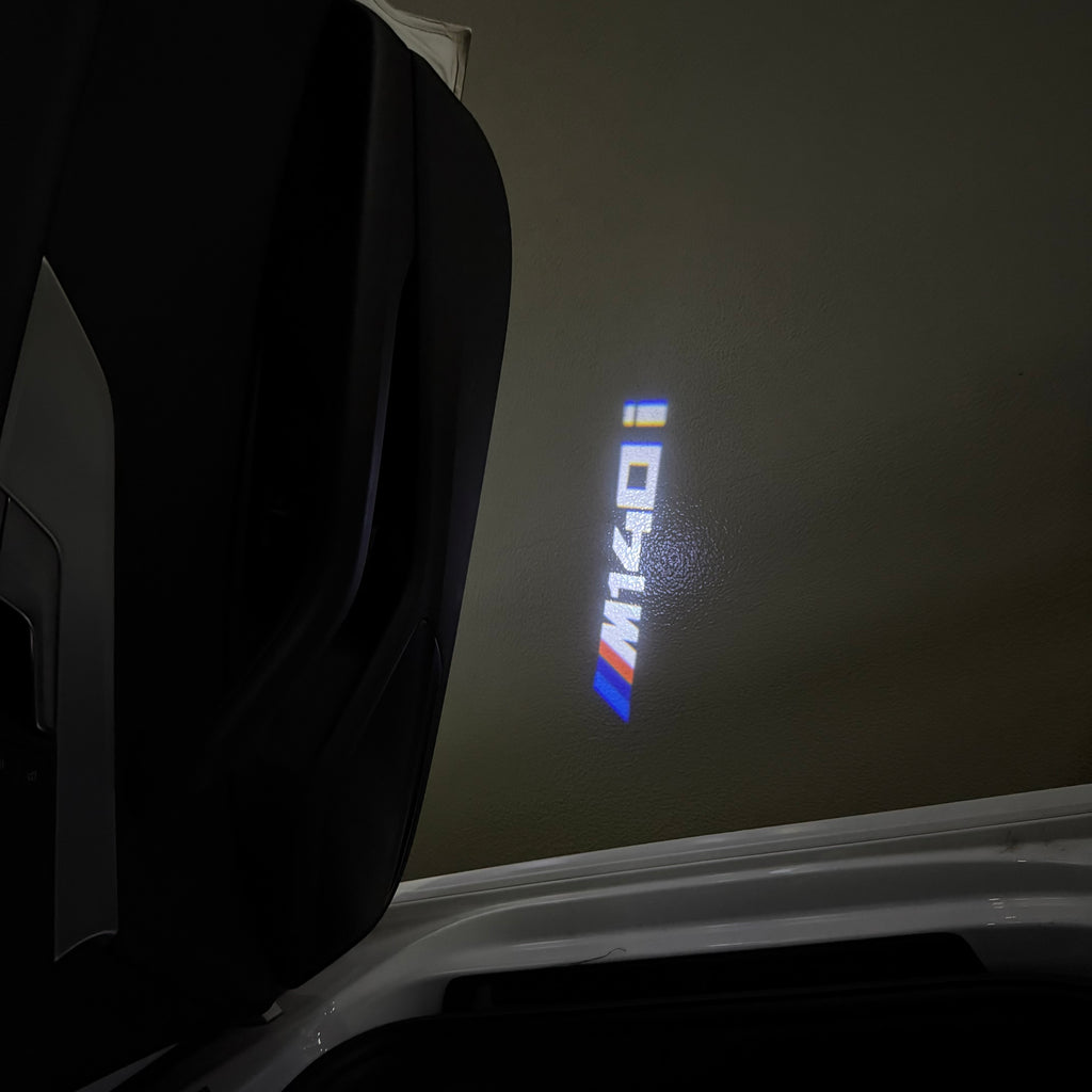 BMW 1 SERIES  M140  LOGO PROJECTOT LIGHTS (quantity 1 = 1 sets/2 door lights) Nr.6024q1F