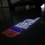 ALPINA B3  Bi TURBO LOGO PROJECTOT LIGHTS  (quantity 1 = 1 sets/2 door lights) Nr.07A60